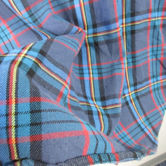 Topo Designs Flannel Shirt Men XXL Blue Plaid Button Up Long Sleeve Casual 496 - Picture 9 of 12